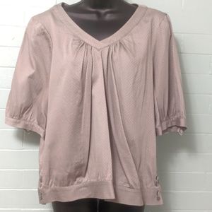 Like new faconnable blouse l/xl grey